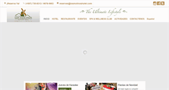 Desktop Screenshot of losmolinoshotel.com